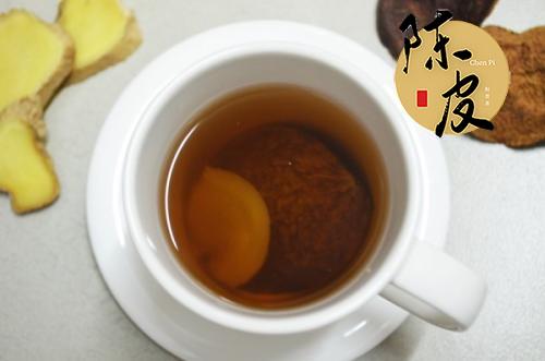治感冒的陈皮热饮：陈皮姜茶的做法